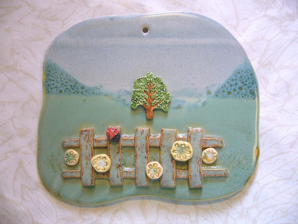 Tree Of Life Ceramic Wall Hanging