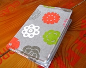 Gray Linen Passport Cover