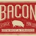 Bacon Its Not A Trend art print