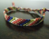 6 Color Basic Stripes Friendship Bracelet