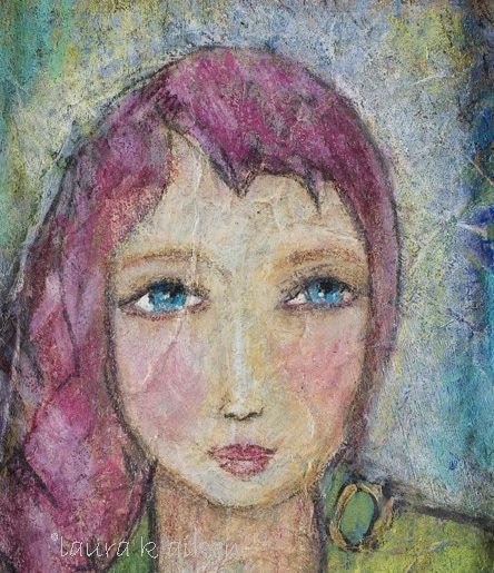 Painting - Pink Fairy - Print
