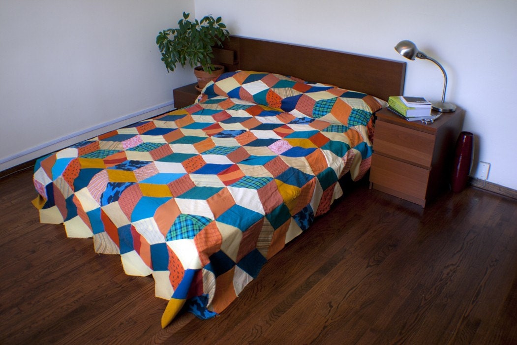 Quilt from Recycled materials