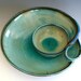 Chip and Dip, handmade ceramic dish, ceramics and pottery