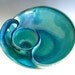 Chip and Dip, handmade ceramic dish, ceramics and pottery