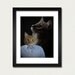 1980s Portrait Studio Cat 8x10 Art Print