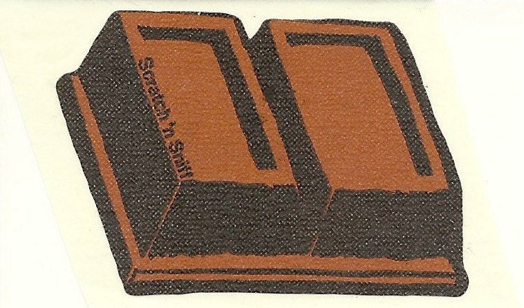 Vintage 80's Mello Smellos CHOCOLATE Candy Scratch and Sniff Sticker