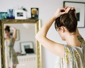 Mirror - 8 x 12. Fine art photographic print. Woman, beauty, fashion photography.