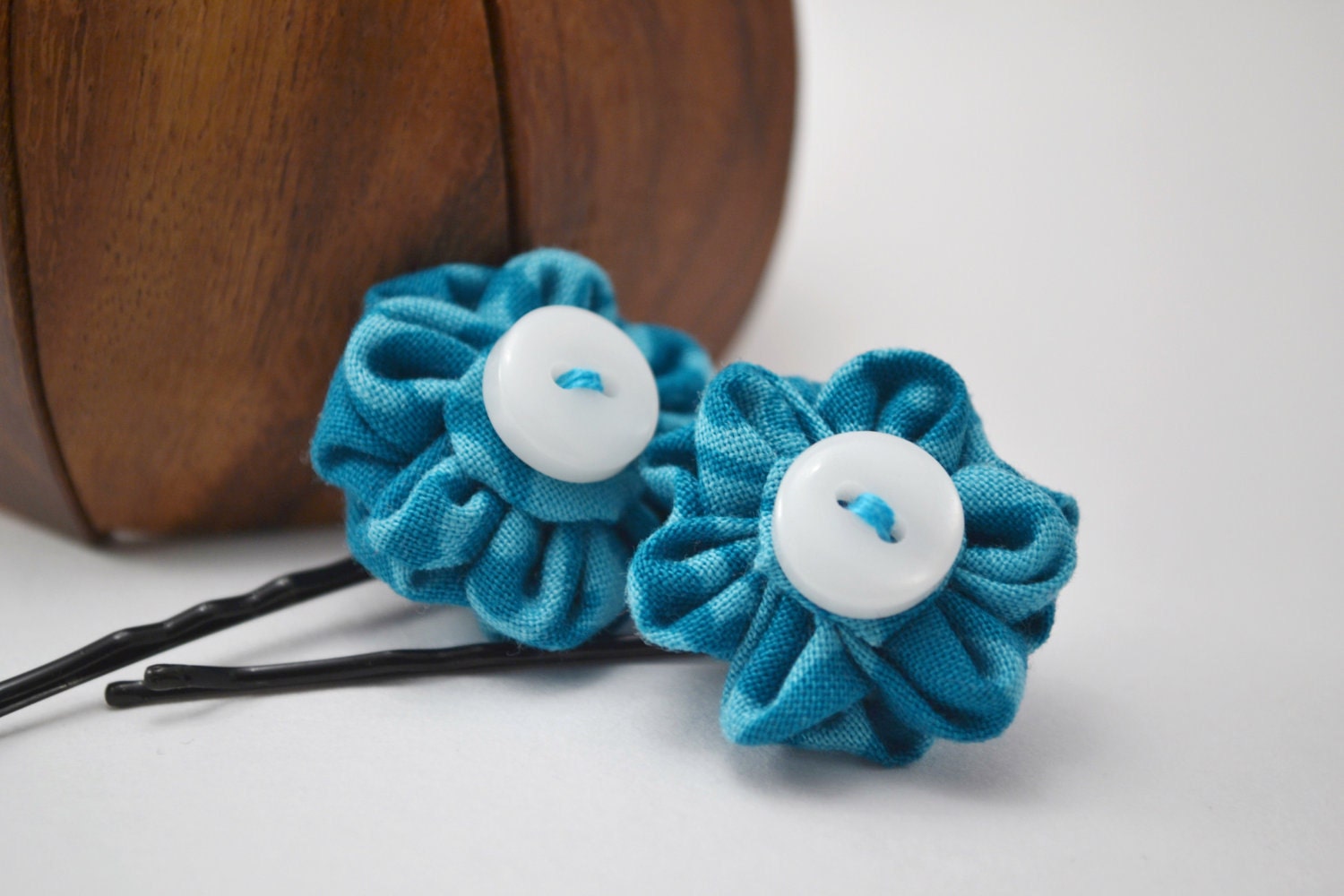 Customize Your Own Flower Hair Slides