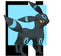 shiny blue umbreon tail