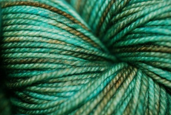 Turquoise Mine:  Lux MCN Sport Wt Yarn