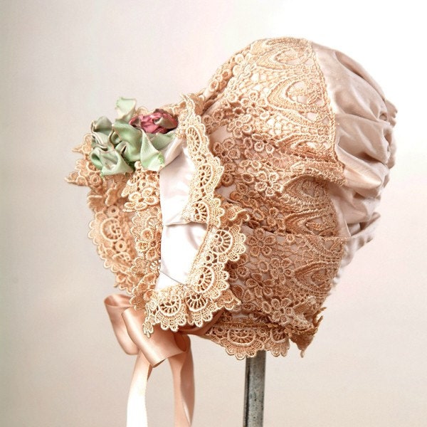 Silk Victorian Bonnet