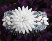 Crystal Hair Combs,Blue Hair Combs,Bridal Hair Accessories,Vintage,Bridal Hair Combs,Wedding Hair Comb, Collage Hair Comb, Vintage Hair Comb