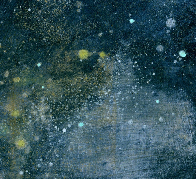 Uncharted No.1 8x10 / Reproduction Print, Abstract, Universe, Space, Stars, Modern Art, Giclee, Digital Print, Summer Night Sky