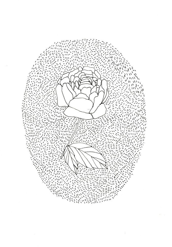 flower II - print