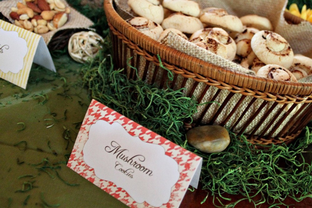 Labels - Woodland Animals - DIY Printable