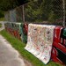 On sale YOUTH CUSTODY ART: No Censorship Quilt on Post Street