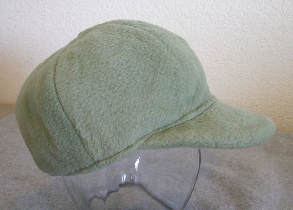 Fleece Ballcap - Green - Medium 6-12 months