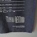 Handy Kitchen Conversion Chart Tea Towel - White on Washed Blue