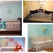 Mobile -Baby Crib Mobile - Baby Mobile - Crib mobiles - Felt Mobile - Nursery mobile - " PInk , Green frog & owl " Design