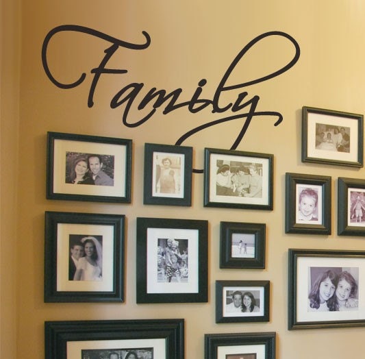 Family 18x10 - Vinyl Wall Lettering