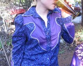 Crown Chakra Western Cowgirl Shirt