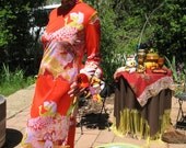 Vintage Peacock Madness Dress