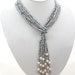 beadwork necklace,bib necklace,statement necklace,bridesmaid gifts,Beaded Jewelry,Multi Strand pearl necklace