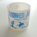 Vintage Ranger Joe Hazel Atlas Ranch Horse Mug Cup Blue Graphics 1950's Equestrian Cowboy