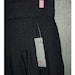 BEST Black Pleated Vintage 1970's NWT Wrap Skirt S M 28W