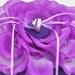 Felt Ring Pillow - Purple and Plum