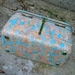 MAPS one of a kind TRAIN CASE upcycled
