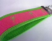 Palm Tree Key Fob Wristlet