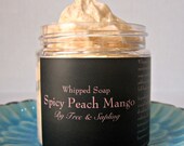 NEW Mini Spicy Peach Mango Whipped Soap, 2 oz.