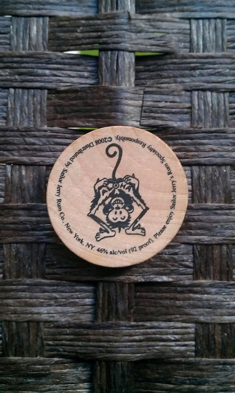 Sailor Jerry Aloha Monkey Wooden Magnet Set