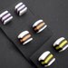 Pink, Orange or Yellow Liquorice Allsorts Stud Earrings