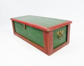 Antique Wooden Storage Box