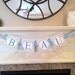 Chevron Baby Shower Banner- CUSTOM to any color scheme