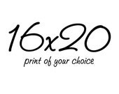 16x20 inch print of your choice - Original Signed Fine Art Photograph