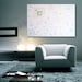 SALE - Large Abstract Acrylic Painting Original Fine Art 40"x30" - geometric white easter pastel