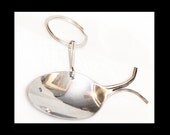 Spoon fish key ring