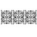 Intricate Scroll Work Panels - Vinyl Wall Decal Sticker Art