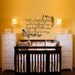 Vinyl Wall Decal Sticker Art - With a Butterfly Kiss and a Ladybug Hug - Nursey Mural