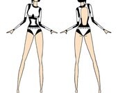Star Wars Stormtrooper Inspired Rubber Latex Bodysuit Romper
