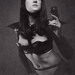 Aeon Flux Inspired Cosplay Comic Gaming Outfit in Latex Rubber