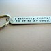 Harry Potter Inspired Keychain Hand Stamped Marauder's Map Quote