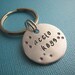 Harry Potter Accio Keys Hand Stamped Keychain by TheCopperFox
