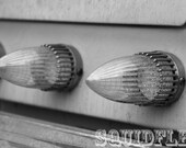 Car Lights 8X10 Black and White Photo Print