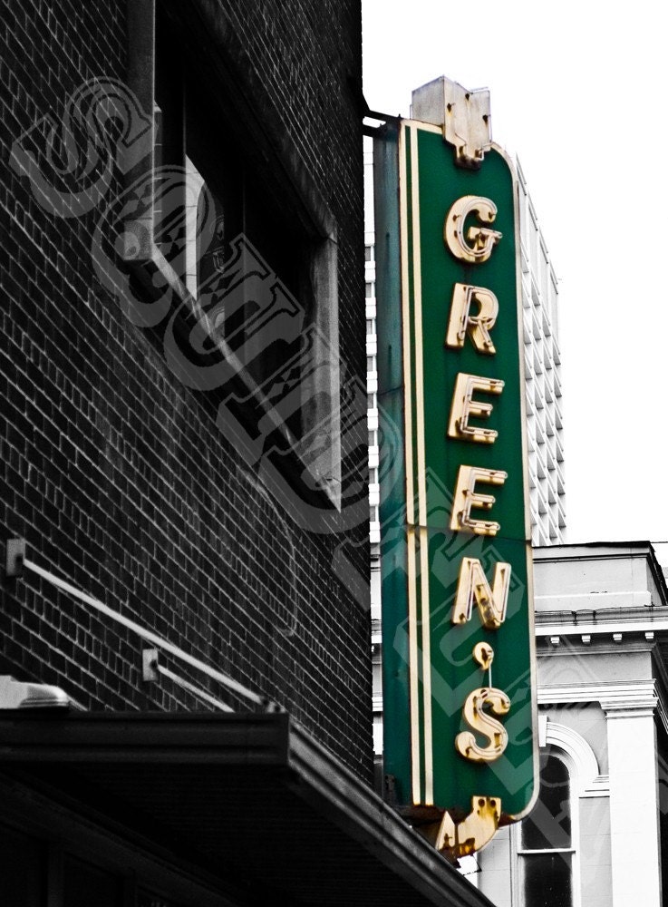 Greens Atlanta 8X10 Color Fine Photo Print