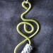 Applegreen wire pendant