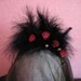 Headband, fascinator for a Gothic Fairy